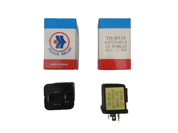 Nkr55 2.8L Kızdırma Rolesi 97-06 12V ( 5 Pin Siyah )