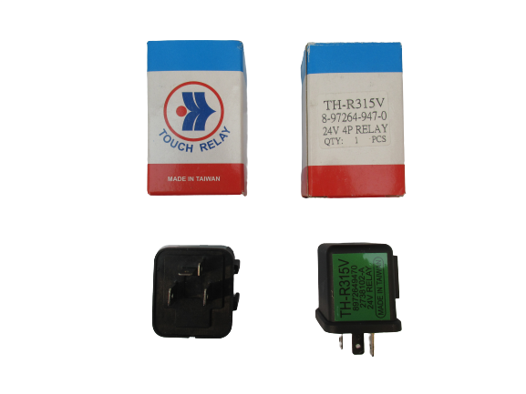 Npr / Nkr 4.3L Voltage Rolesi 97-06 24V ( 4 Pin Siyah )