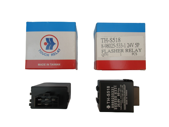 Nqr Sinyal Flaşörü 08-15 24 V ( 5 Pin Siyah )