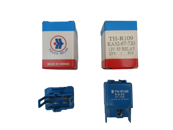 323 Famılıa 95-98 / 626 98-01 Fan Soğutma Rolesi 12V ( 5 Pin Mavi )