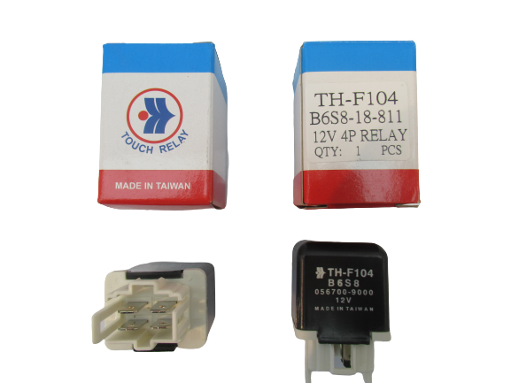 323 Famılıa 95-98 / Premacy 99-03 Ana Role 12V ( 4 Pin Siyah Ucu Beyaz )