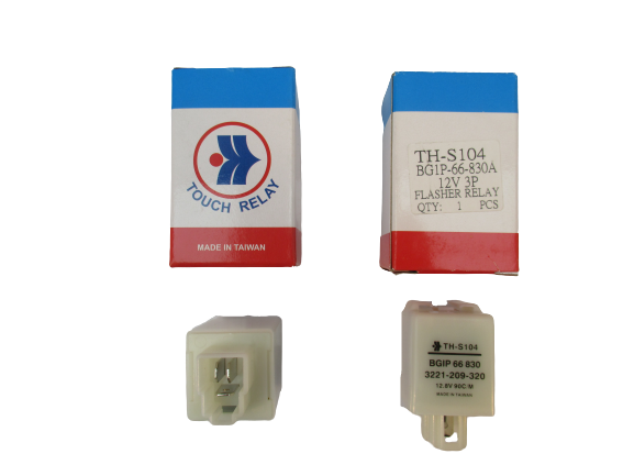 323 Famılıa 97-99 / 626 / B2200 / B2500 / E2200 Sinyal Flaşörü 12V ( 3 Pin Beyaz )