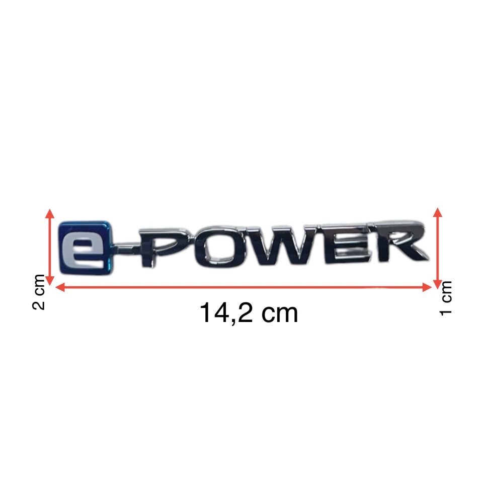 Nissan Yazı Qashqai 22-24 Arka (E-power Yazısı)