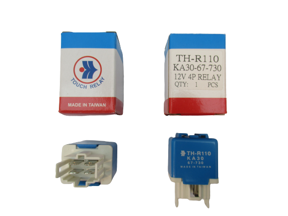 626 M / T Fan Soğutma Rolesi 92-97 12V ( 4 Pin Mavi )
