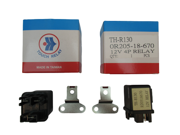 E2200 2.2L 87-08 / Besta 90-95 / Ceres Isıtma Rolesi 12V ( 4 Pin Siyah )