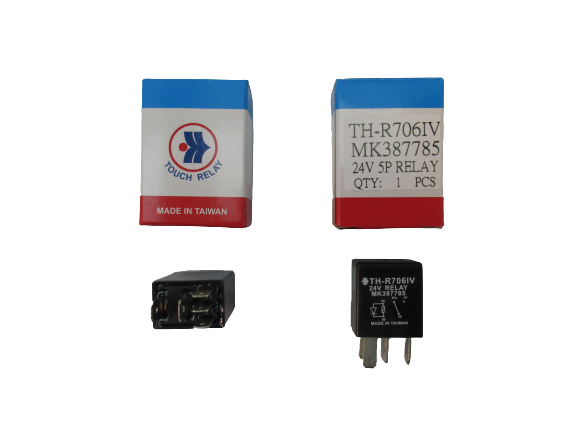 Canter Fusso Fe839 / Fe859 07-18 / Hd65 / Hd72 / Hd120 06-18 Güç Rolesi 24V ( 5 Pin Siya