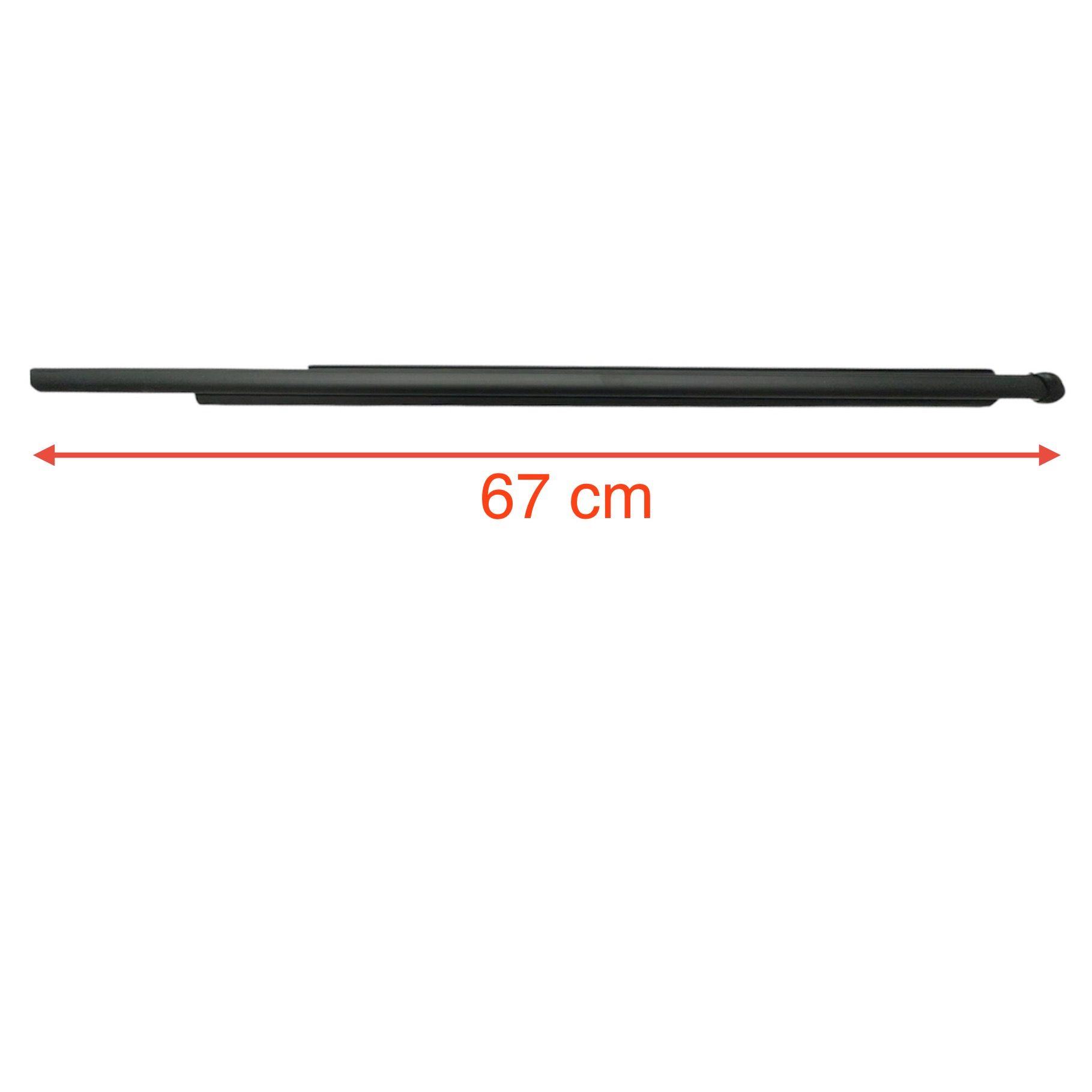 Toyota Çıta Cam Sıyırıcı Fitil Hılux Revo 15-21 Arka Sağ (Siyah)