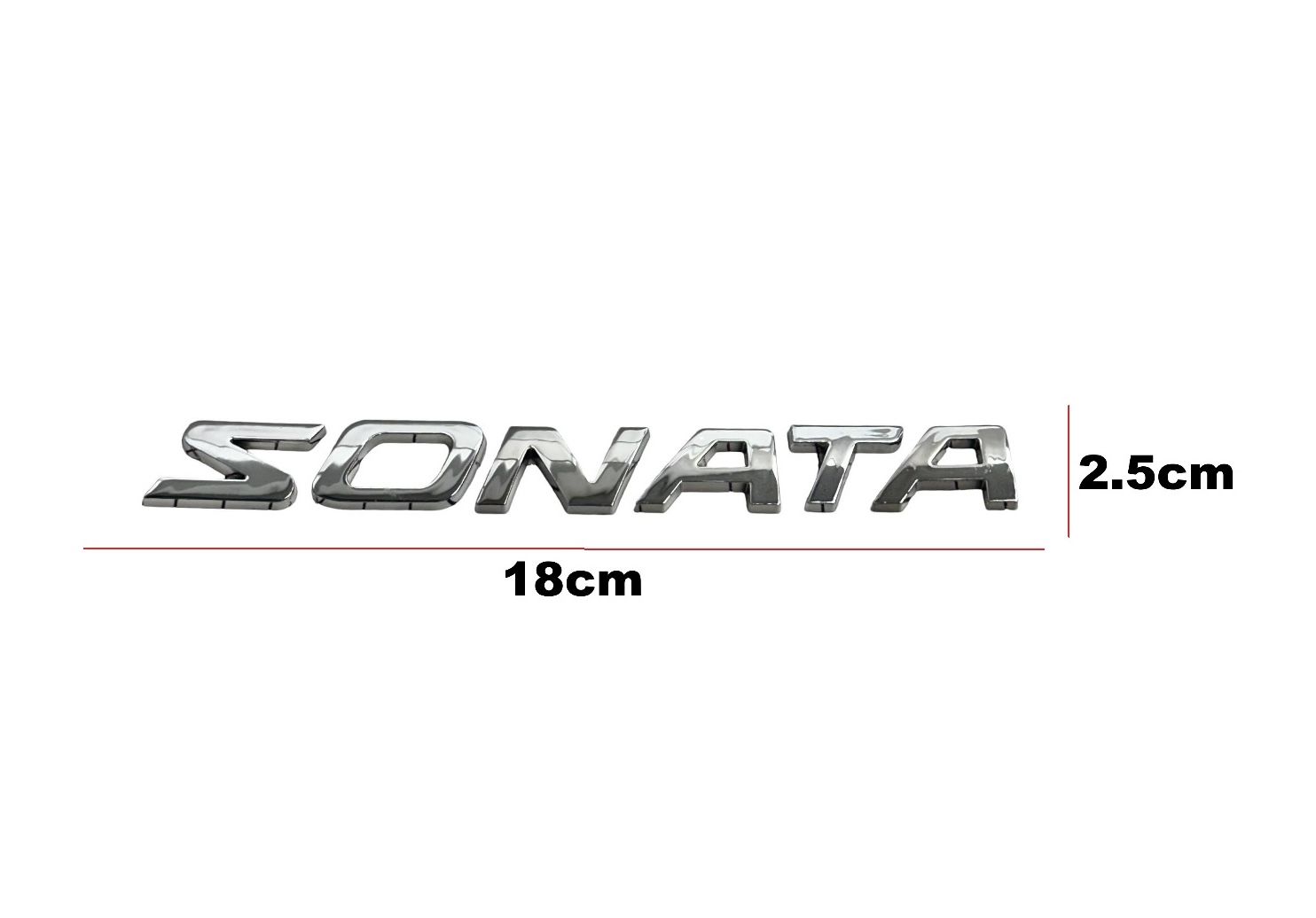 Hyundaı Yazı Sonata 06-10 Arka (Sonata Yazısı)