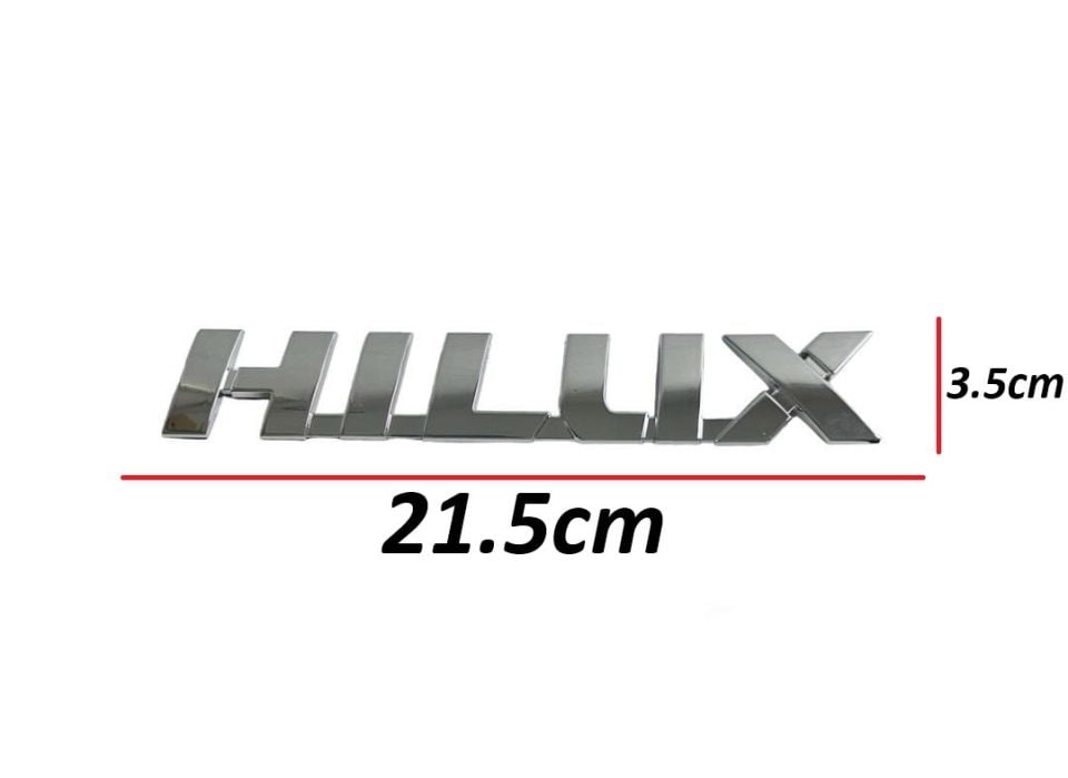 Toyota Yazı Hılux Revo 15-24 Arka (Hılux Yazısı)