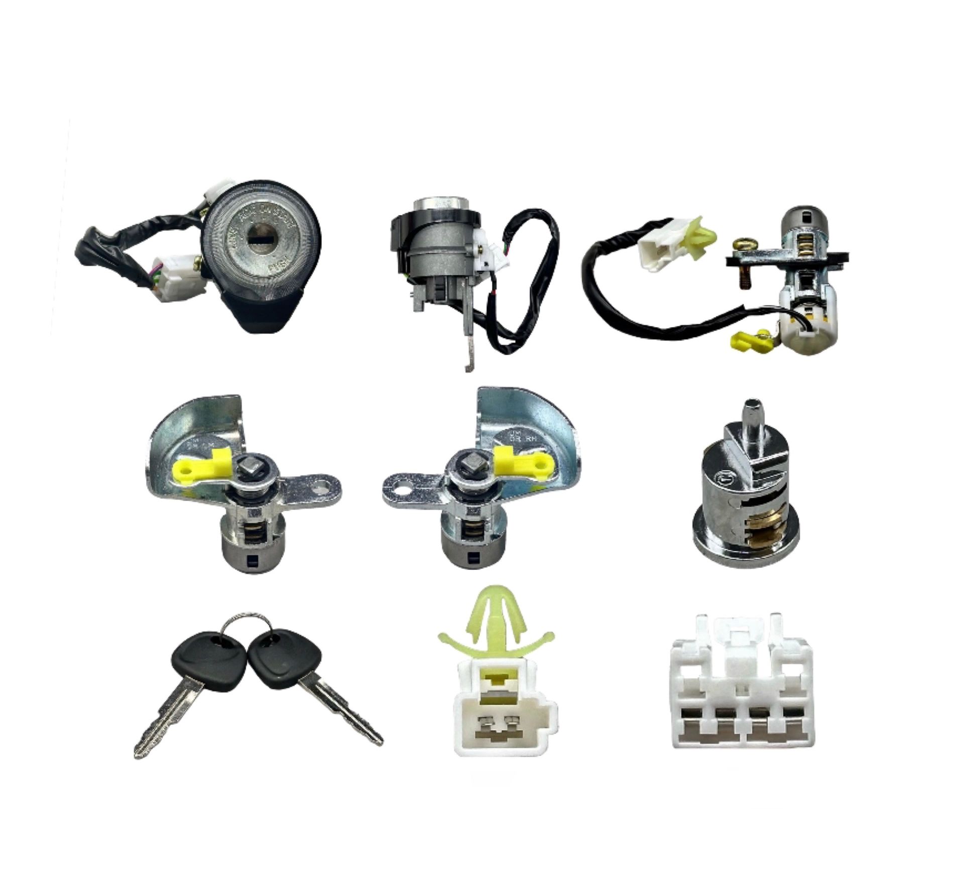 Hyundai Set Kapı Kilit Tucson 04-09