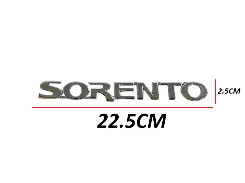 Kıa Yazı Sorento 03-09 Arka (Sorento Yazısı) (Mobis)