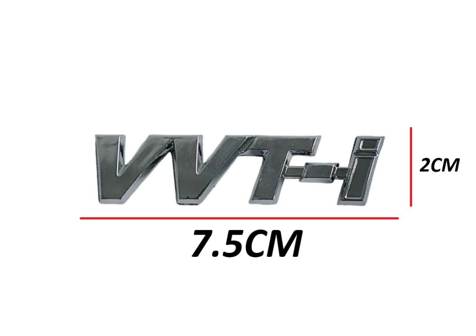 Toyota  Yazı Corolla 02-06/Yaris 99-05 Arka (Vvt-i (Vvt-i Yazısı)