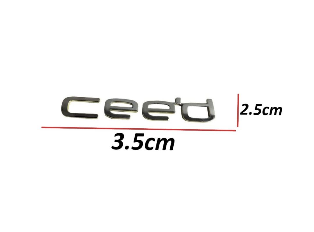 Kıa Yazı Ceed 13-18 Arka (Ceed Yazısı) Mobis