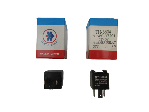 Sırıon 1.0 / 1.3L Sinyal Flaşörü 98-04 ( 3 Pin Siyah )