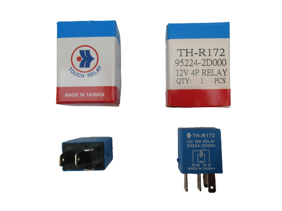 Era / Blue / Atos / Elantra / Getz / Starex Güç Rolesi 12V ( 4 Pin 20A Mavi )